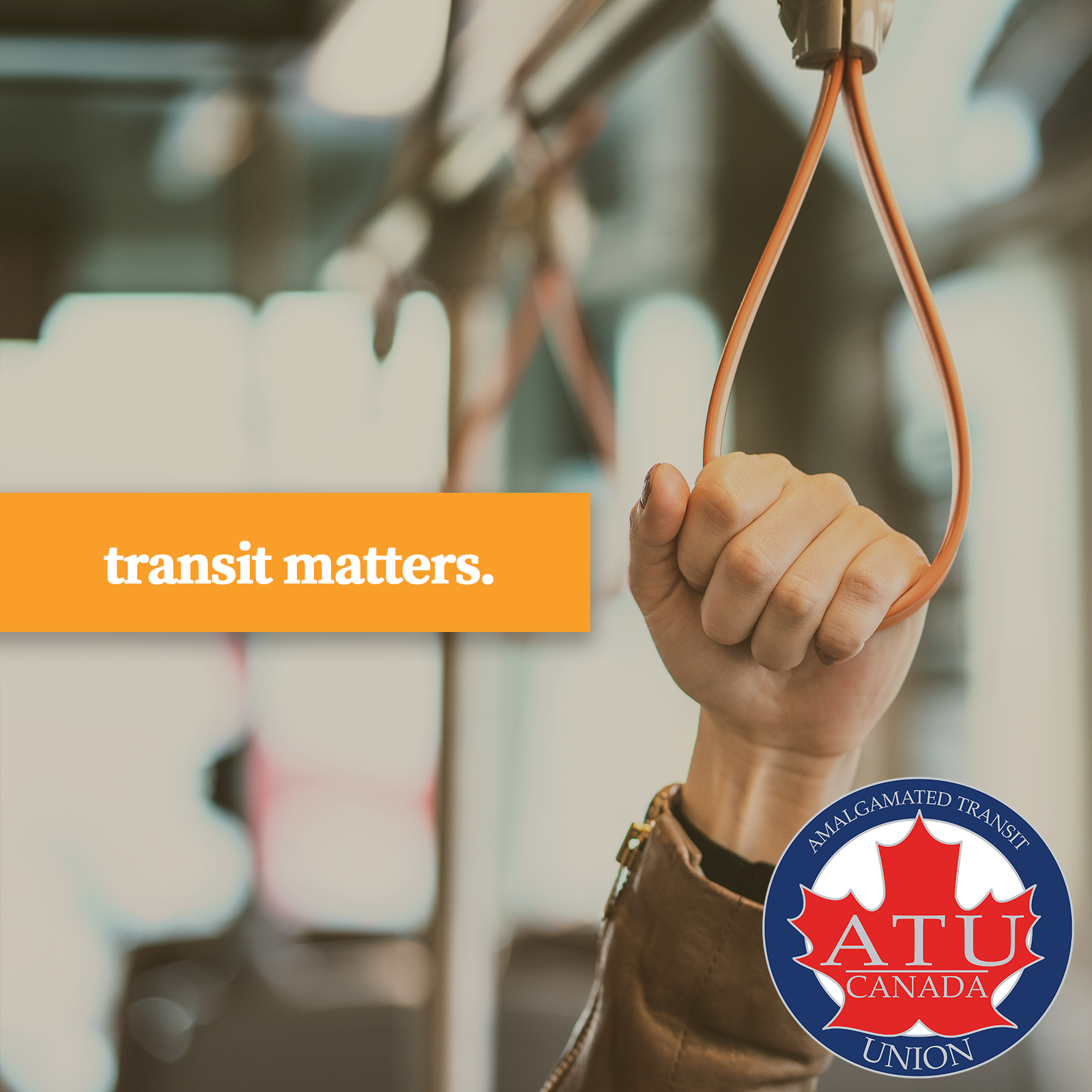 Transit Matters hand